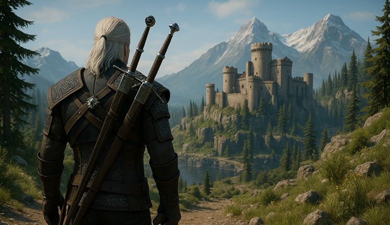 Кадр из сериала Ведьмак